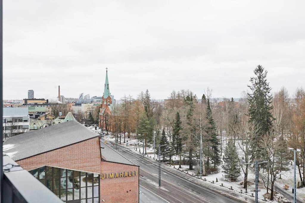 Rauhallinen Kolmio Omalla Saunalla Tampereen Keskustassa Экстерьер фото